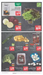 Gazetka promocyjna Marktkauf - Prospekt - Gazetka - ważna od 01.10 do 01.10.2022 - strona 7 - produkty: ball, bio, brokkoli, champignon, champignons, deka, edeka bio, edelstahl, eier, eis, ente, fenster, gurke, kartoffel, kartoffeln, LG, reis, rispentomaten, rotkohl, salat, Salatgurke, Schal, Schale, speisekartoffeln, Ti, tomate, tomaten