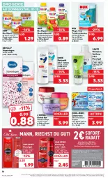 Gazetka promocyjna Kaufland - Prospekt - Gazetka - ważna od 11.10 do 11.10.2023 - strona 34 - produkty: after shave, aktionspreis, angebot, Becher, beutel, bio, body, Bodymilk, Brei, coupon, creme, deo, deospray, dove, duschgel, eis, elvital, frucht, geschenkset, gin, hipp, Lotion, nuk, Odol, Old Spice, quetschbeutel, reis, SANTE, shampoo, slip, slipeinlagen, sofort-rabatt, sofortrabatt, spülung, Ti, vita, zahncreme, ZTE