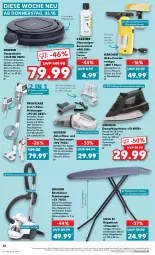 Gazetka promocyjna Kaufland - Prospekt - Gazetka - ważna od 11.10 do 11.10.2023 - strona 42 - produkty: adapter, akku, angebot, angebote, Behälter, beutel, bügel, Bügeleisen, bügeltisch, bürste, dampfbügeleisen, eis, elle, fenster, flasche, Glasreiniger, grundig, handstaubsauger, Kärcher, leds, LG, mikrofaser, möbel, reiniger, Saugroboter, Schal, severin, sprühflasche, staubsauger, Stielsauger, teppich, Ti, tisch, Trockensauger, wandhalterung, wasser, ZTE