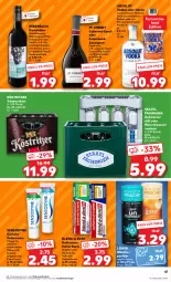 Gazetka promocyjna Kaufland - Prospekt - Gazetka - ważna od 11.10 do 11.10.2023 - strona 47 - produkty: Absolut Vodka, Alwa, angebot, angebote, beere, beeren, bier, cabernet, creme, dornfelder, eis, fleisch, frucht, gin, Haftcreme, Käse, kirsch, köstritzer, lenor, mac, mineralwasser, Mineralwasser Medium, Nuance, paprika, pasta, qualitätswein, rezept, rotwein, sauvignon, sensodyne, Staatl. Fachingen, Ti, vodka, wäscheparfüm, wasser, wein, zahncreme, zitrone, zitronen