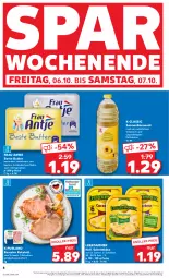 Gazetka promocyjna Kaufland - Prospekt - Gazetka - ważna od 11.10 do 11.10.2023 - strona 8 - produkty: angebot, beste butter, blume, blumen, blumenöl, butter, eis, frau antje, Käse, kasseler, kotelett, leerdammer, purland, salz, schnittkäse, schwein, sonnenblume, sonnenblumen, sonnenblumenöl, Streichzart, Ti, vita, wein, ZTE