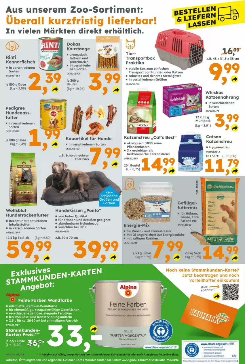 Aktueller Prospekt Media Markt - Prospekte - von 04.01 bis 14.01.2024 - strona 16 - produkty: aust, beutel, catsan, eimer, eis, elle, ente, fleisch, Geflügel, hühner, katzennahrung, Katzenstreu, kissen, LG, nerf, pedigree, pflanze, pflanzen, reis, rezept, rinti, sac, saft, schwein, schweine, Sport, Ti, tisch, trockenfutter, uhr, wein, weine, whiskas, Zelt