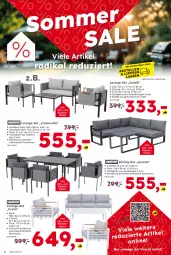 Gazetka promocyjna  - Gazetka - ważna od 09.08 do 09.08.2025 - strona 6 - produkty: Bank, eis, HP, kissen, latte, limo, lounge-set, reis, Rückenkissen, sessel, Sofa, Stühl, Ti, tisch, tischplatte