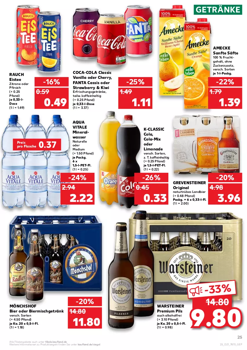 Aktueller Prospekt Kaufland - Gültig vom 27.05.2021 bis 02.06.2021 - von 27.05 bis 02.06.2021 - strona 25