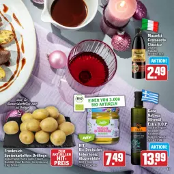 Gazetka promocyjna Hit - Feinkostbroschüre - Gazetka - ważna od 31.12 do 31.12.2024 - strona 15 - produkty: aceto, berliner, bio, Blüte, classico, eis, elle, flasche, honig, ilag, kartoffel, kartoffeln, mac, natives olivenöl, olive, oliven, olivenöl, olivenöl extra, reis, rosmarin, Schal, Schale, speisekartoffeln, Ti