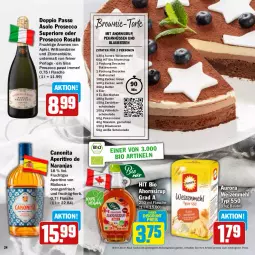 Gazetka promocyjna Hit - Feinkostbroschüre - Gazetka - ważna od 31.12 do 31.12.2024 - strona 24 - produkty: aktionspreis, apfel, auer, beere, beeren, beutel, bio, Blaubeer, blaubeere, Blüte, braun, brownie, butter, canon, cin, creme, discount, doppio passo, ecco, eier, eis, flasche, frucht, kakao, mandel, mandeln, mehl, milch, orange, orangen, passo, perla, prosecco, reis, rosato, schoko, schokolade, sirup, Ti, torte, vollmilch, Weiße Schokolade, weizenmehl, zitrone, zitronen, zucker