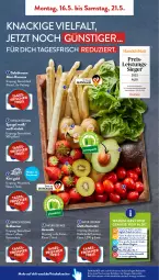 Gazetka promocyjna AldiSud - ALDI Aktuell - Gazetka - ważna od 21.05 do 21.05.2022 - strona 2 - produkty: aldi, asti, avocado, beere, beeren, bio, datteltomaten, eimer, eis, Elan, erdbeere, erdbeeren, erde, kiwi, Kiwi Gold, kracher, lebensmittel, natur, obst, Obst und Gemüse, Rauch, reis, rum, salat, salatherzen, Schal, Schale, spargel, Ti, tomate, tomaten, und gemüse, Yo