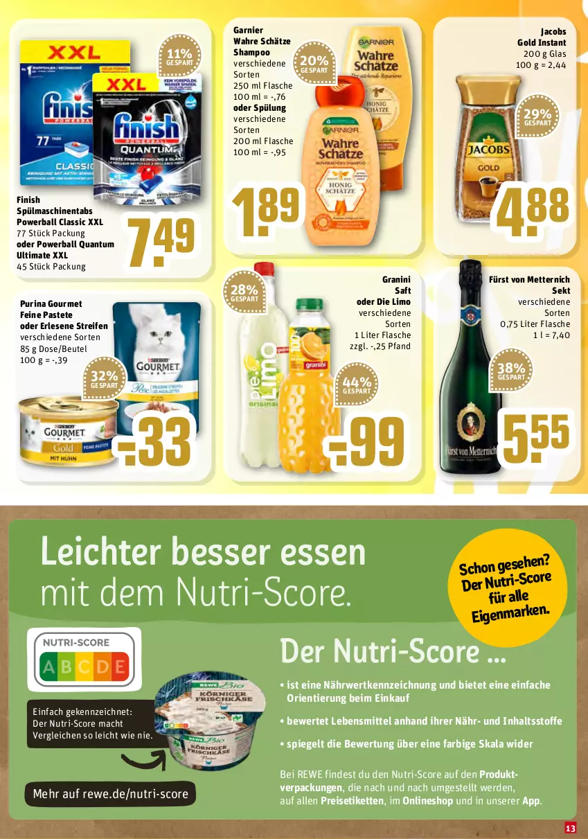 Aktueller Prospekt Rewe - Prospekte - von 08.11 bis 14.11.2021 - strona 13