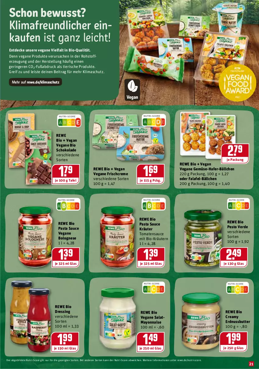 Aktueller Prospekt Rewe - Prospekte - von 08.11 bis 14.11.2021 - strona 21