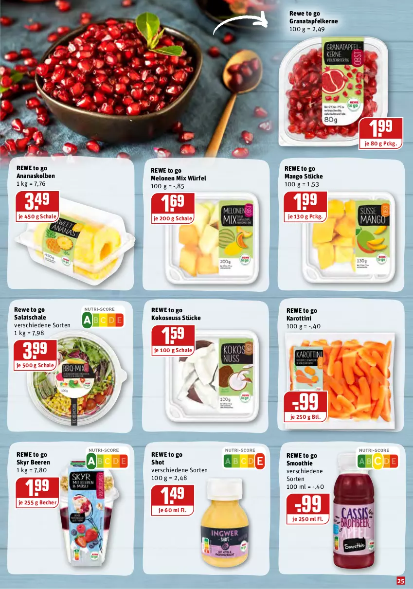 Aktueller Prospekt Rewe - Prospekte - von 08.11 bis 14.11.2021 - strona 25