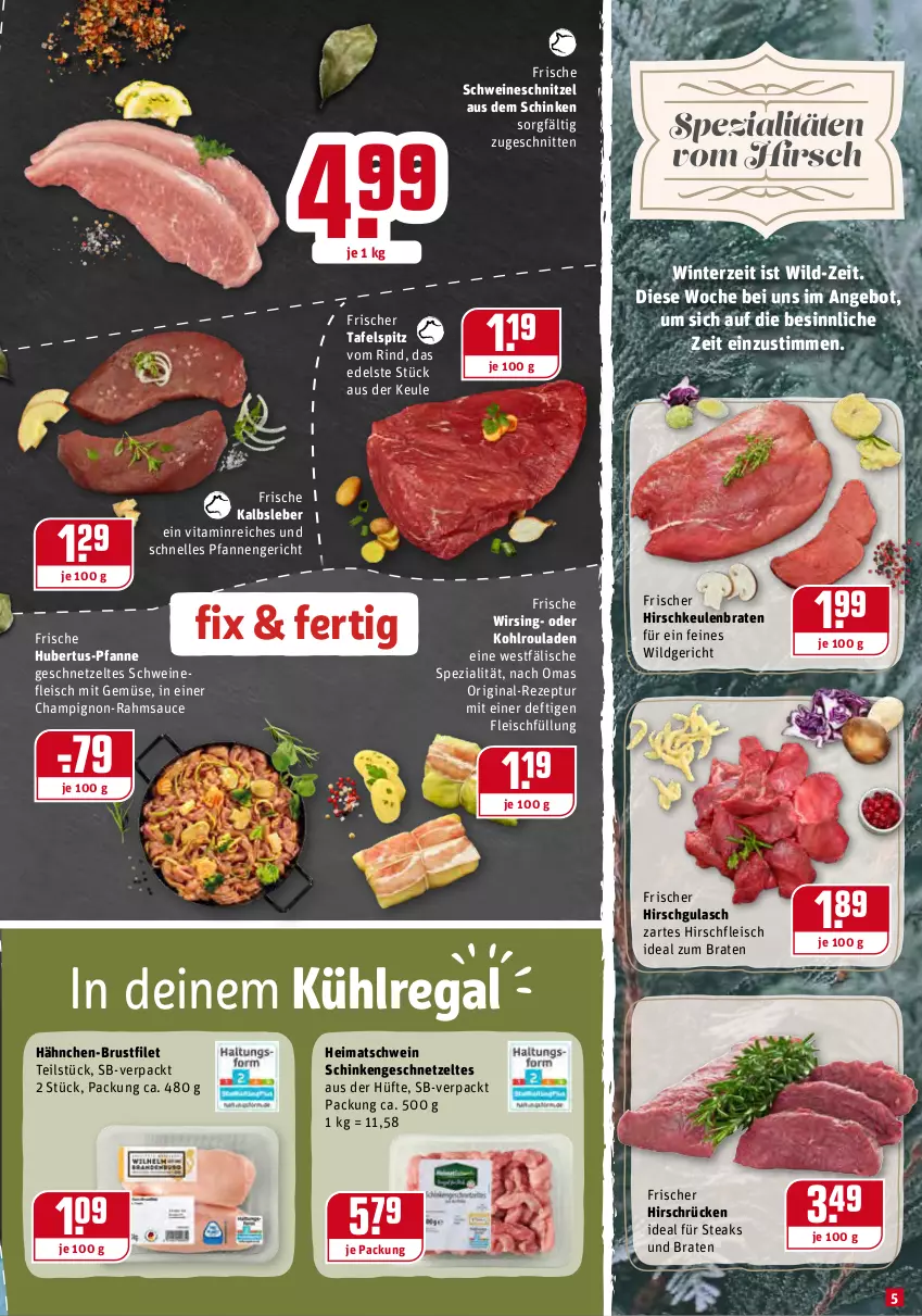 Aktueller Prospekt Rewe - Prospekte - von 08.11 bis 14.11.2021 - strona 5