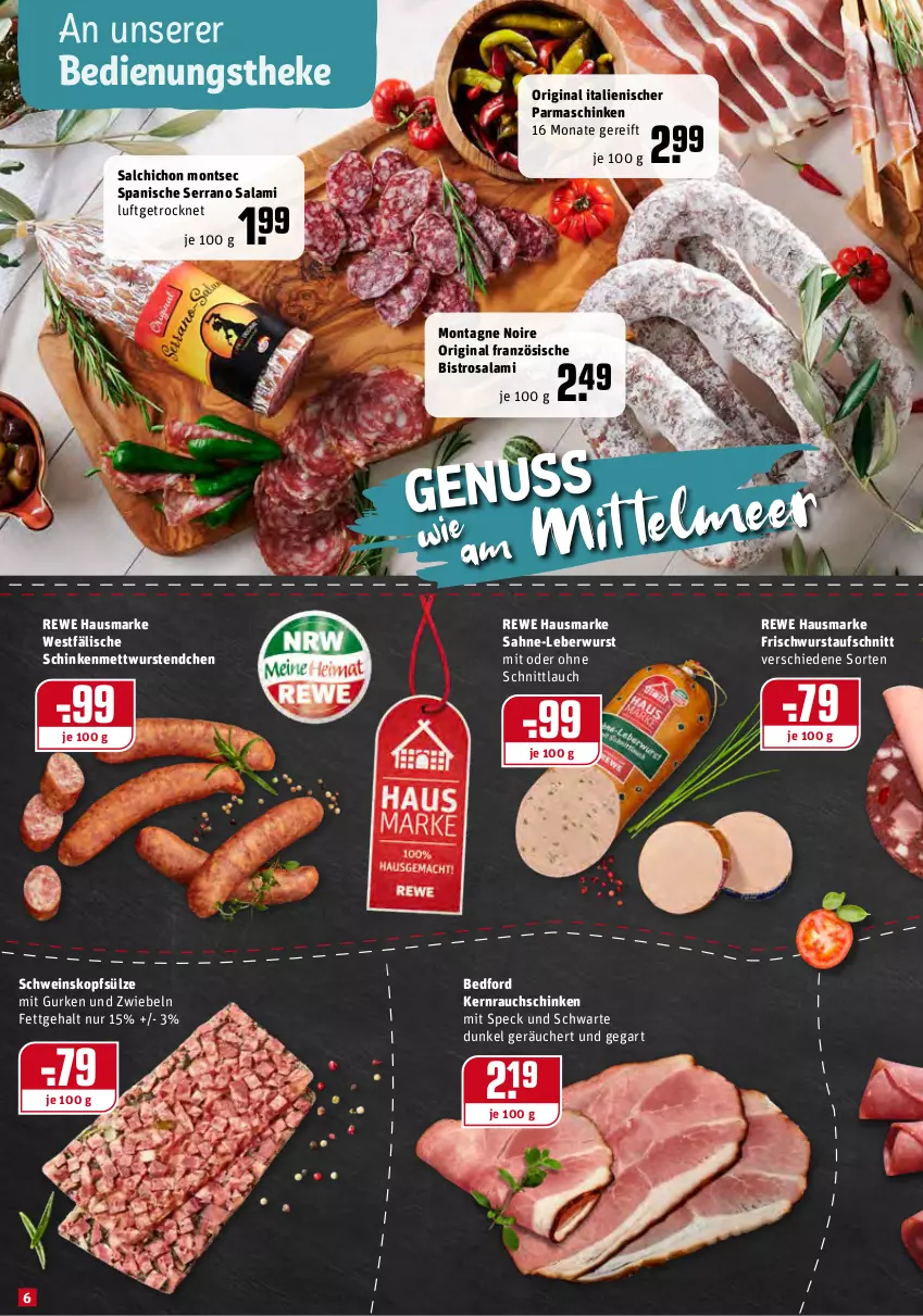 Aktueller Prospekt Rewe - Prospekte - von 08.11 bis 14.11.2021 - strona 6