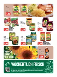 Gazetka promocyjna Feneberg - Prospekte - Gazetka - ważna od 11.11 do 11.11.2023 - strona 9 - produkty: angebot, angebote, apfel, auer, beutel, bio, blume, blumen, blumenöl, Brühe, deka, eintöpfe, erasco, flasche, gurke, gurken, Handy, knorr, knorr fix, kraft, Kraut, Kühne, Lusti, mac, rezept, rezepte, ricotta, rotkohl, sauce, sonnenblume, sonnenblumen, sonnenblumenöl, specht, tablet, Ti, tomate, tomaten, tomatensauce