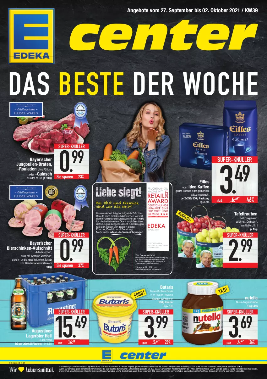 Aktueller Prospekt E Center - Angebote der Woche - von 27.09 bis 02.10.2021 - strona 1