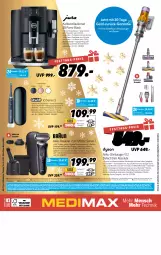 Gazetka promocyjna Medimax - MEDIMAX Prospekt KW50 2022 - Gazetka - ważna od 15.12 do 15.12.2022 - strona 10 - produkty: abholpreise, ACC, adapter, akku, auto, Behälter, bohne, bohnen, braun, Brühe, bürste, bürsten, chia, dekoration, dusche, Dyson, eimer, eis, elektrische zahnbürste, Elektro, elle, ente, erde, kaffee, kaffeevollautomat, kraft, lack, latte, latte macchiato, LG, mac, macchiato, mastercard, Maus, oral-b, oralb, rasierer, Reinigung, reis, Ria, rind, rinder, rwe, Schal, staubsauger, Stielsauger, Tasche, Ti, timer, wandhalterung, wasser, wassertank, WICK, zahnbürste