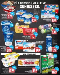 Gazetka promocyjna Hit - Prospekte - Gazetka - ważna od 31.12 do 31.12.2021 - strona 9 - produkty: actimel, actimel drink, auer, Bau, Bauer, becel, Becher, butter, danone, danone actimel drink, Dany, dany sahne, drink, eis, elle, ferrero, Fondue, frucht, Fruchtquark, joghur, joghurt, joghurt mild, Kinder, kinder pingui, lätta, leine, meggle, milch, milch-schnitte, Müller, natur, naturjoghurt, pflanze, pflanzen, Pflanzenfett, pingui, quark, reis, sahne, schlagrahm, teller, Ti, weihenstephan