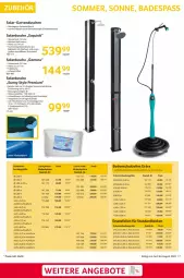 Gazetka promocyjna Selgros - Badespass - Gazetka - ważna od 31.08 do 31.08.2023 - strona 7 - produkty: abdeckplane, angebot, angebote, dusche, edelstahl, eis, garnitur, Garten, Gartendusche, gartenschlauch, pril, reis, schlauch, Ti, tisch, wasser, wassertank