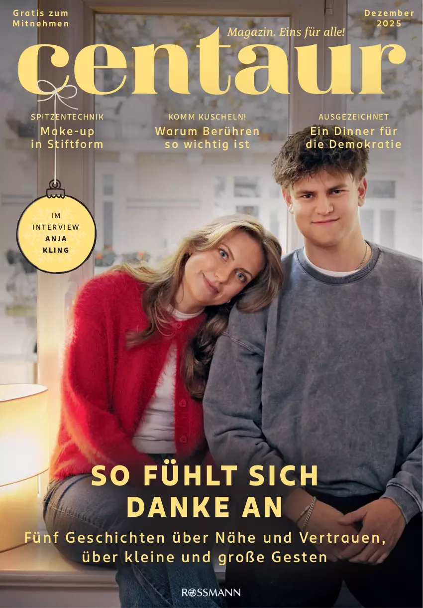 Aktueller Prospekt Rossmann - Prospekte - von 01.12 bis 31.12.2025 - strona 1 - produkty: magazin, Ti