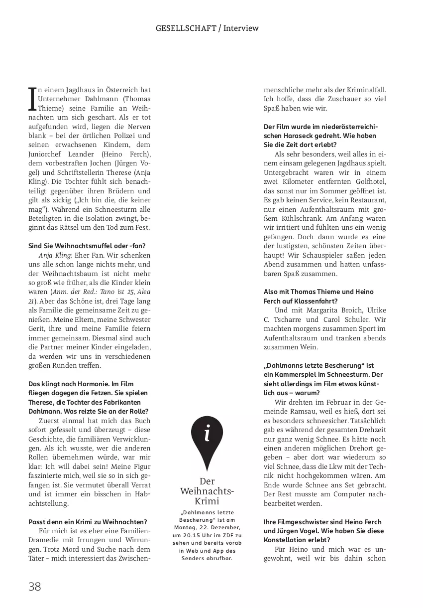 Aktueller Prospekt Rossmann - Prospekte - von 01.12 bis 31.12.2025 - strona 38 - produkty: an weihnachten, auer, Bau, buch, computer, eier, elle, enders, erde, gefu, gin, Kinder, kühlschrank, Liege, Lusti, mac, pute, rum, Schrank, senf, Spiele, Sport, teller, Ti, uhr, weihnachten, Weihnachtsbaum, wein, Weste, WICK, ZTE