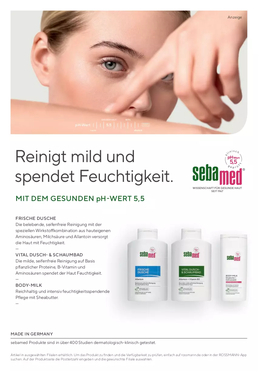 Aktueller Prospekt Rossmann - Prospekte - von 01.12 bis 31.12.2025 - strona 49 - produkty: auer, Bad, body, butter, dusche, elle, Germ, leitz, milch, Reinigung, schaumbad, sebamed, Seife, Sheabutter, Spezi, Ti, vita