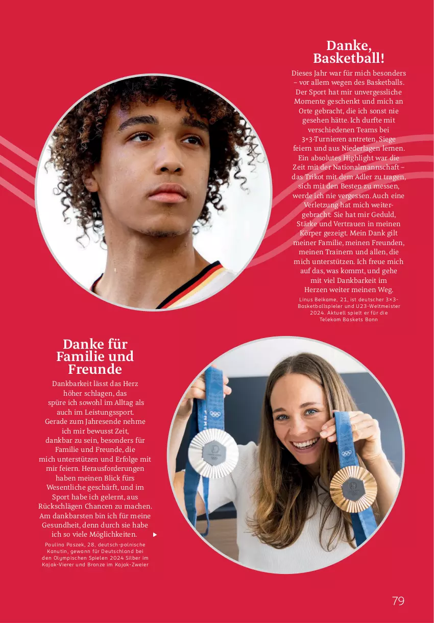 Aktueller Prospekt Rossmann - Prospekte - von 01.12 bis 31.12.2025 - strona 79 - produkty: ball, eier, eis, ente, erde, Gesundheit, Kajak, LG, mac, Meister, Spiele, Sport, Ti, Trikot