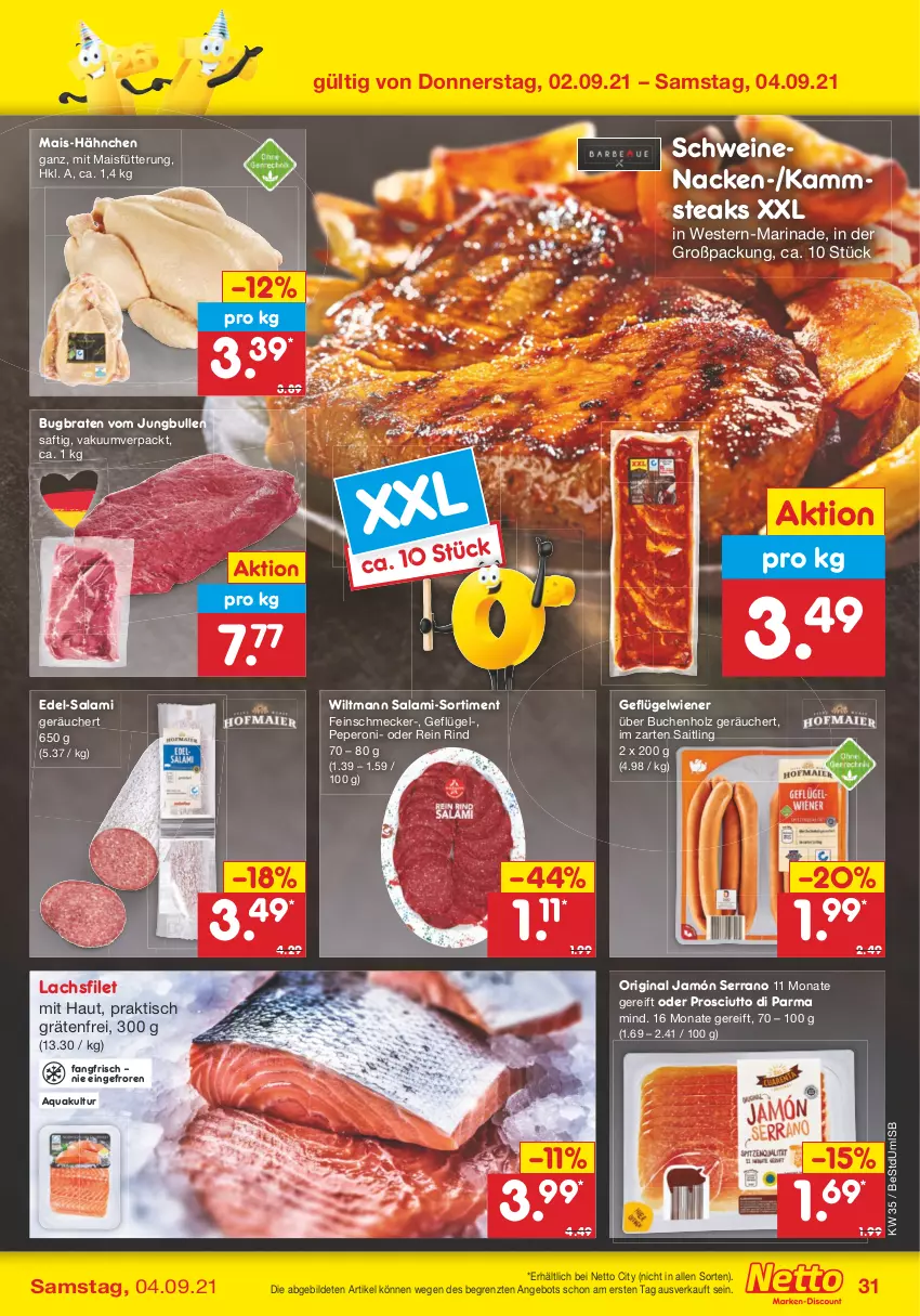 Aktueller Prospekt Netto Marken-Discount - Filial Angebote - von 30.08 bis 04.09.2021 - strona 31