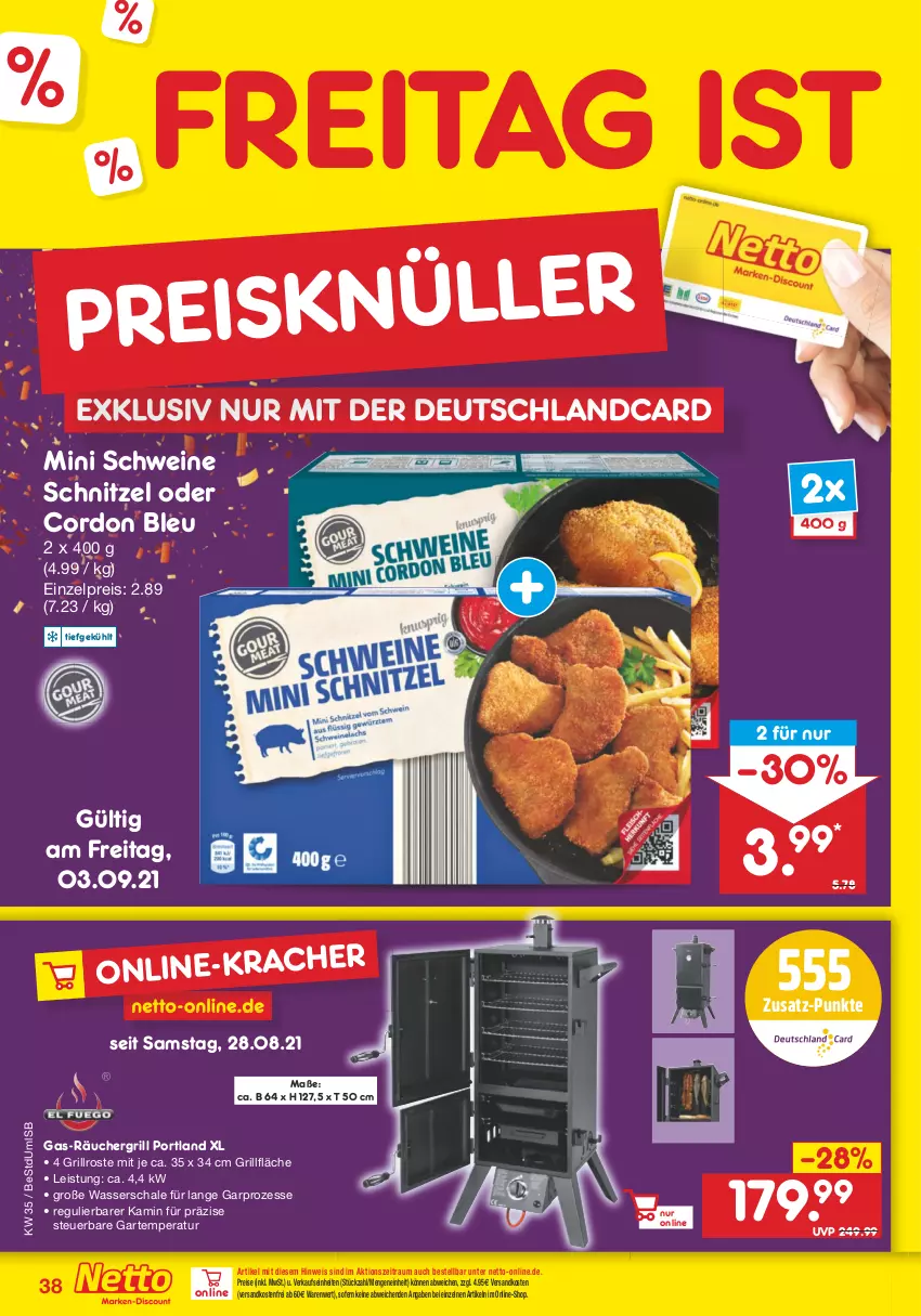 Aktueller Prospekt Netto Marken-Discount - Filial Angebote - von 30.08 bis 04.09.2021 - strona 38