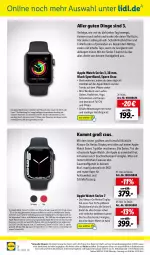 Gazetka promocyjna Lidl - Online Apple Highlights - Gazetka - ważna od 03.09 do 03.09.2022 - strona 2 - produkty: Alwa, Always, angebot, angebote, Apple, Apple Watch, Apple Watch SE, auer, eis, elle, iphone, IPhone 6, iphone 6s, lack, Laufen, LG, mac, ndk, reis, rel, rwe, Schal, Schale, Sport, telefon, Ti, uhr, weck, WICK, Yo