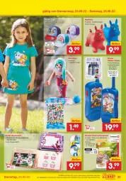 Gazetka promocyjna Netto Marken-Discount - Filial-Angebote - Gazetka - ważna od 25.06 do 25.06.2022 - strona 35 - produkty: angebot, batterie, buch, Cap, eis, Kinder, Magnets, reis, Schleich, Spiele, Ti, Tiere, tisch, Tüte, Zaubertafel, ZTE