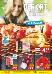 Gazetka promocyjna Netto Marken-Discount - Filial-Angebote - Gazetka - ważna od 25.06 do 25.06.2022 - strona 8 - produkty: bacon, brustfilet, eis, filet, hähnchenbrust, hähnchenbrustfilet, ndk, pflaume, pflaumen, reis, Schal, Schale, Ti, tomate, tomaten, versandkostenfrei, zwiebel, zwiebeln