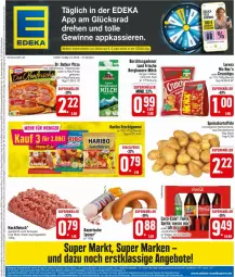 Gazetka promocyjna Edeka - Prospekte - Gazetka - ważna od 31.08 do 31.08.2024 - strona 1 - produkty: angebot, angebote, auer, Bau, Bauer, beutel, chips, coca-cola, cola, deka, die ofenfrische, eis, fanta, flasche, frucht, fruchtgummi, goldbären, haribo, kartoffel, kartoffeln, lorenz, lyoner, Mezzo Mix, milch, Ofen, pizza, rind, sac, speisekartoffeln, sprite, Ti, tradizionale, Yo