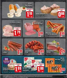 Gazetka promocyjna Edeka - Prospekte - Gazetka - ważna od 31.08 do 31.08.2024 - strona 15 - produkty: aufschnitt, bier, bifi, dell, deutschlandcard, eis, geback, gutsleberwurst, kirsch, landjäger, leberkäs, leberwurst, mac, Mini-Salami, mortadella, Ofen, petersilie, Pommersche, pute, reis, salami, schinken, Ti, wasser, wurst, ZTE