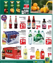 Gazetka promocyjna Edeka - Prospekte - Gazetka - ważna od 31.08 do 31.08.2024 - strona 21 - produkty: adelholzener, Alwa, apfel, Apfelschorle, cola, deutschlandcard, erfrischungsgetränk, flasche, getränk, glasflasche, Hohes C, Holz, Mautner, mineralwasser, saft, schorle, volvic, wasser, zucker