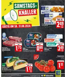 Gazetka promocyjna Edeka - Prospekte - Gazetka - ważna od 31.08 do 31.08.2024 - strona 28 - produkty: andechser natur, bio, blume, blumen, bordelaise, deka, eier, filet, fisch, fischstäbchen, Käse, natur, rispentomaten, schlemmerfilet, steak, Ti, tomate, tomaten, ZTE