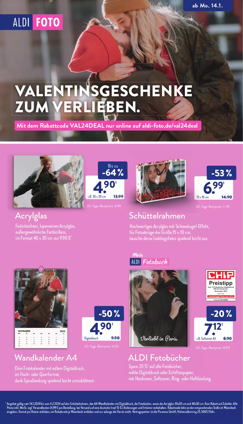 Aktueller Prospekt AldiSud - NÄCHSTE WOCHE - von 29.01 bis 03.02.2024 - strona 23 - produkty: aldi, angebot, bestpreis, eis, Elan, elle, Fotokalender, korb, Kugel, LG, ndk, papier, reis, ring, Schneekugel, Spiele, Ti, Wandkalender