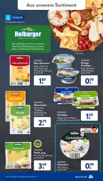 Gazetka promocyjna AldiSud - NÄCHSTE WOCHE - Gazetka - ważna od 03.02 do 03.02.2024 - strona 34 - produkty: aldi, aufschnitt, brot, burger, camembert, edamer, eis, emmentaler, frischkäse, gouda, Käse, käsescheiben, Körniger Frischkäse, kräuter, latte, oder kräuter, reis, snack, Ti, Tilsiter, tisch