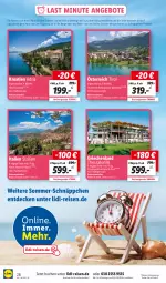 Gazetka promocyjna Lidl - Monatliche Reise-Highlights - Gazetka - ważna od 30.06 do 30.06.2023 - strona 28 - produkty: angebot, angebote, auto, Bau, buch, decke, eier, eis, elle, reis, reiseveranstalter, Ria, schnäppchen, Ti, uhr, wolle