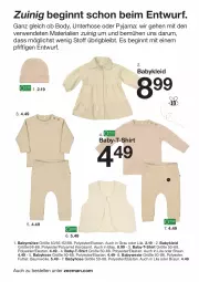 Gazetka promocyjna Zeeman - Prospekte - Gazetka - ważna od 18.10 do 18.10.2024 - strona 2 - produkty: Bau, baumwolle, body, braun, elle, gin, hose, kleid, Mütze, Pyjama, Ria, rum, rwe, shirt, T-Shirt, Weste, wolle