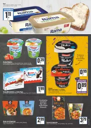 Gazetka promocyjna E Center - Angebote der Woche - Gazetka - ważna od 17.09 do 17.09.2022 - strona 13 - produkty: almighur, almighurt, angebot, Becher, ferrero, Kinder, kinder pingui, milch, milch-schnitte, nuss, pingui, rama, Ti, tisch