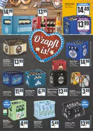 Gazetka promocyjna E Center - Angebote der Woche - Gazetka - ważna od 17.09 do 17.09.2022 - strona 19 - produkty: Alwa, aust, bier, clausthaler, eis, flasche, getränk, getränke, gin, Hefe, Kilkenny, mais, mineralwasser, natur, radler, Steinsieker, wasser, weissbier