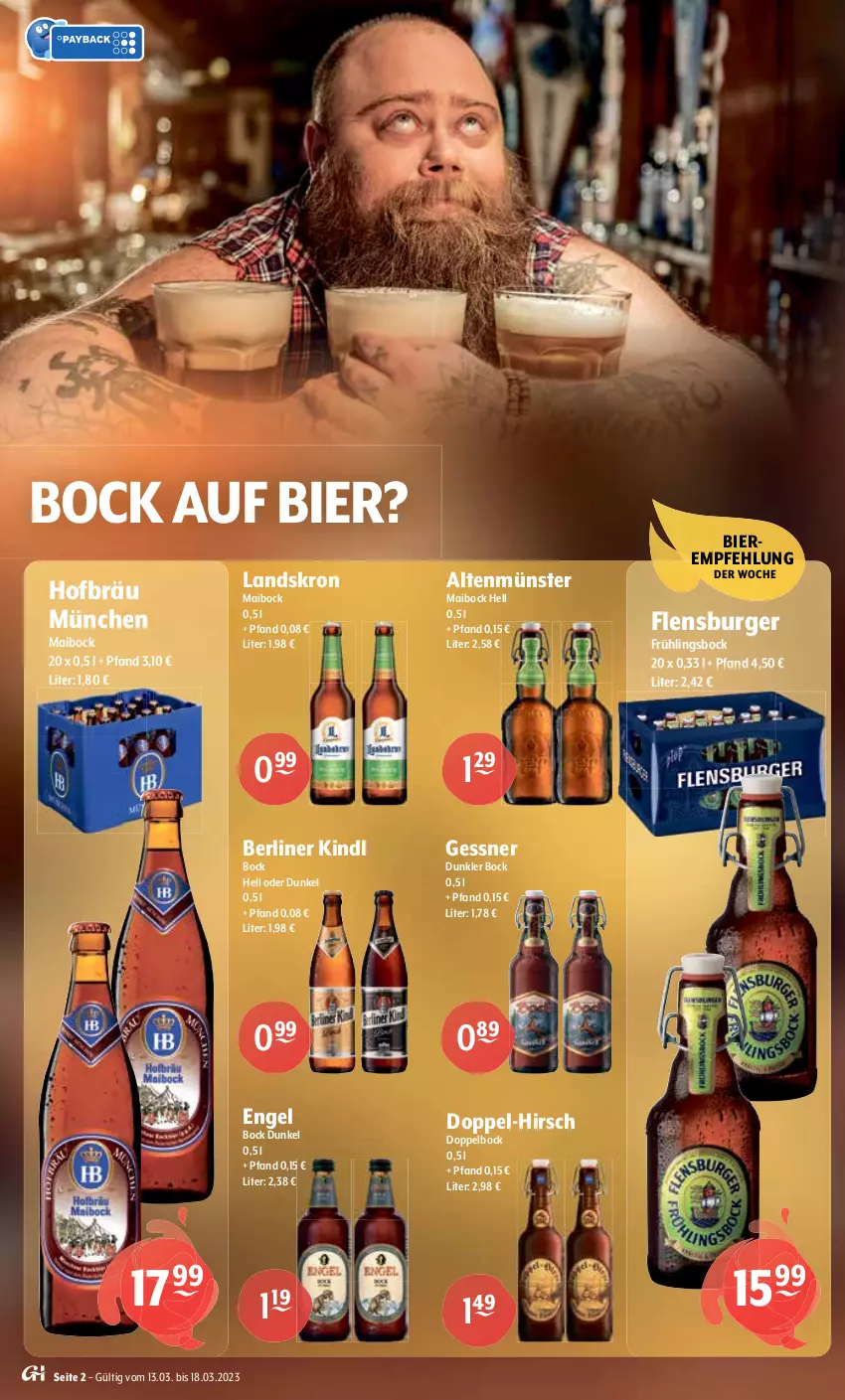 Aktueller Prospekt Getraenke Hoffmann - Prospekte - von 13.03 bis 18.03.2023 - strona 2 - produkty: Altenmünster, Alwa, apfel, Bad, Bad Liebenwerda, berliner, berliner kindl, bier, Biere, bio, bionade, brut, burger, coca-cola, cola, crémant de loire, ecco, eis, Elephant Bay, Engel, flensburger, fritz, fritz-kola, frucht, fruchtsecco, gerolsteine, gerolsteiner, Gessner, gin, hella, ice tea, kräuter, likör, limette, limo, limonade, mac, Mett, mineralwasser, mit frucht, natürliches mineralwasser, obst, reis, RhönSprudel, rotkäppchen, schorle, Sprudel, steiner, Ti, wasser, wein, zitrone, zucker