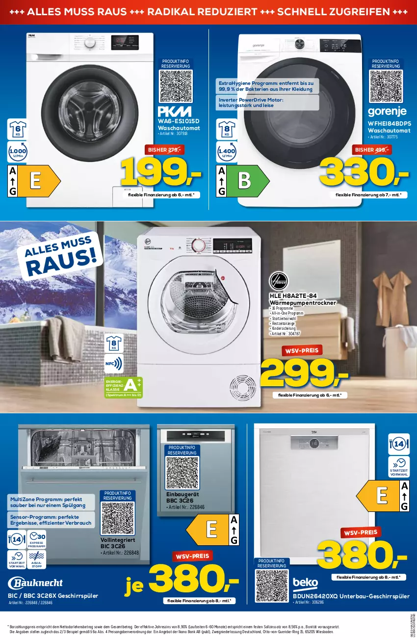 Aktueller Prospekt Berlet - Achtung!  - von 19.02 bis 25.02.2022 - strona 8 - produkty: angebot, aqua, aquastop, auto, Bad, Bank, Bau, eis, elle, ente, geschirr, geschirrspüler, Kinder, kleid, Kleidung, LG, Rauch, reifen, reis, ring, rum, Spektrum, Ti, Trockner, wärmepumpentrockner