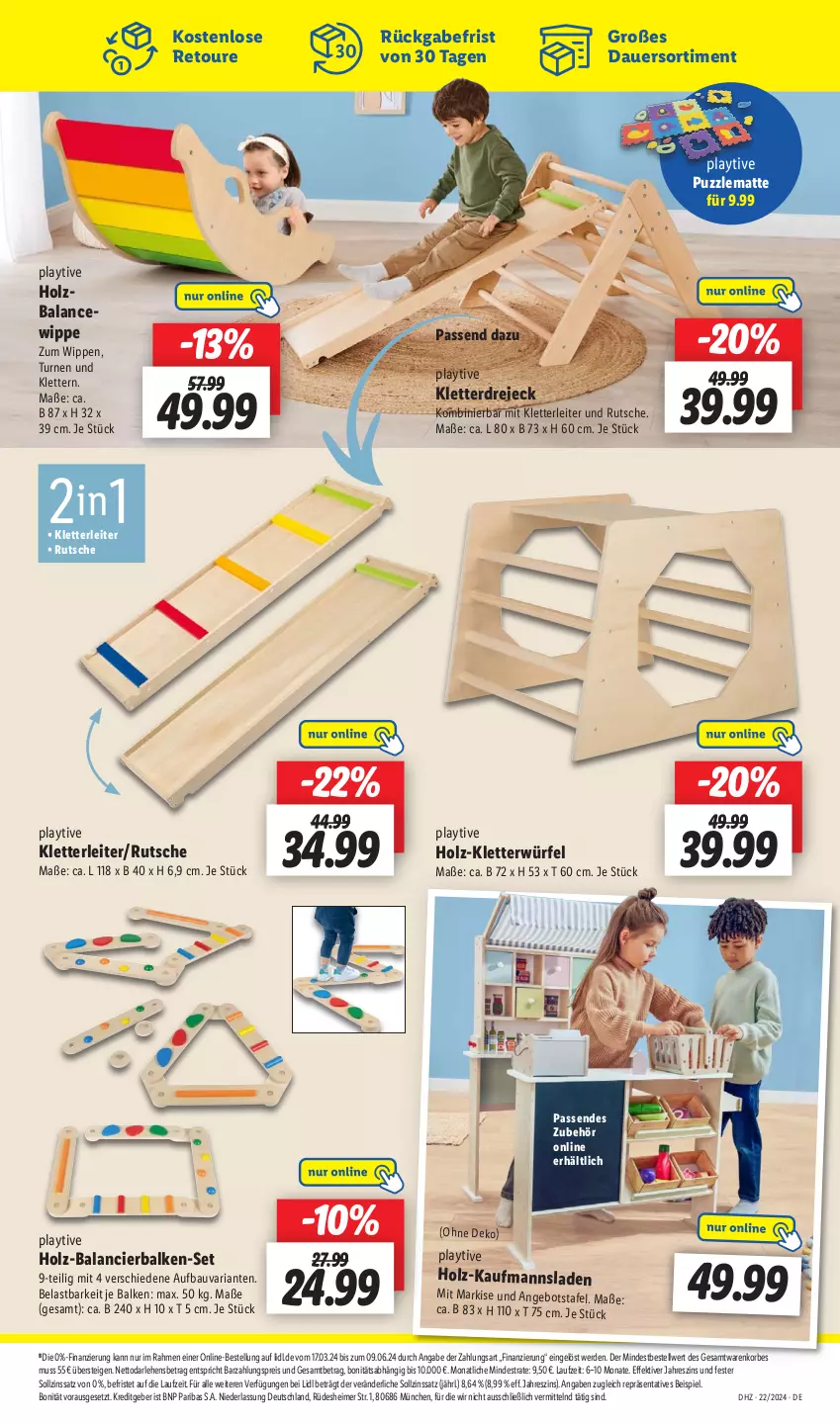 Aktueller Prospekt Lidl - Aktionsprospekt - von 27.05 bis 01.06.2024 - strona 41 - produkty: angebot, auer, Bau, eimer, eis, erde, Holz, Kaufmanns, korb, Puzzle, reis, Ria, Ti, würfel