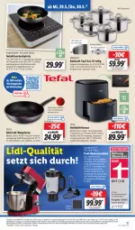 Gazetka promocyjna Lidl - Aktionsprospekt - Gazetka - ważna od 01.06 do 01.06.2024 - strona 37 - produkty: angebot, auto, backofen, coupon, decke, Deckel, dell, edelstahl, eier, eis, ernesto, fritteuse, Frittierkorb, Glasdeckel, grill, Heißluftfritteuse, herdarten, HP, korb, küche, Küchen, küchenmaschine, latte, Mode, Ofen, Persona, pfanne, reis, riegel, rind, Rührschüssel, Schal, Schneebesen, schüssel, silvercrest, Spritzschutz, spülmaschinen, tefal, Ti, Tiere, topf, topf-set, wok, ZTE