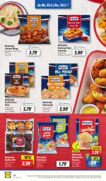 Gazetka promocyjna Lidl - Aktionsprospekt - Gazetka - ważna od 01.06 do 01.06.2024 - strona 46 - produkty: angebot, chicken wings, chili, coupon, dip, eier, eis, elle, mcennedy, mikrowelle, Muffin, muffins, pizza, popcorn, preisvorteil, reis, snack, Tasche, Ti