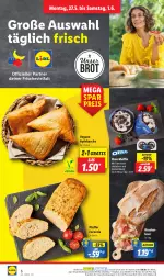 Gazetka promocyjna Lidl - Aktionsprospekt - Gazetka - ważna od 01.06 do 01.06.2024 - strona 6 - produkty: ACC, angebot, apfel, Apfeltasche, brot, coupon, creme, eis, Focaccia, keks, Krustenbrot, Muffin, ndk, oreo, pfeffer, reis, Schal, Schale, Tasche, Ti