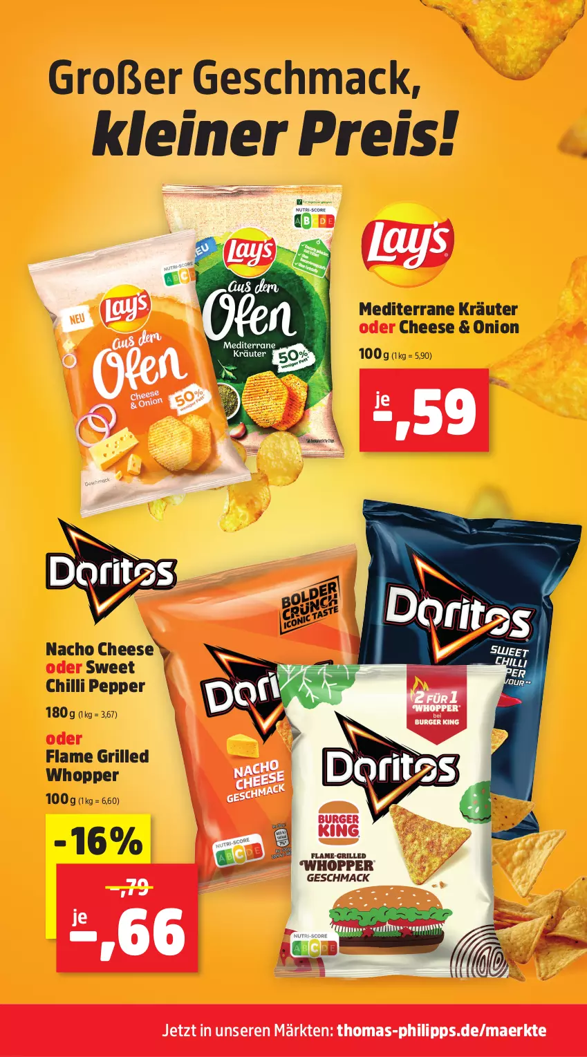Aktueller Prospekt Thomas Philipps - von 28.07 bis 02.08.2025 - strona 9 - produkty: eis, grill, kräuter, leine, mac, nacho, nacho cheese, reis