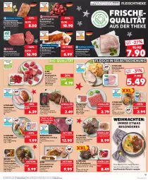 Gazetka promocyjna Kaufland - Prospekt - Gazetka - ważna od 20.12 do 20.12.2023 - strona 13 - produkty: angebot, angebote, auer, beef, besteck, bio, braten, bratwurst, deo, eis, elle, filet, fleisch, fleisch in selbstbedienung, geschirr, gewürz, grobe bratwurst, gulasch, hackfleisch, hackfleisch gemischt, hüftsteak, ilag, jungbullen, Kaiser, kasseler, Knödel, küche, nuss, pfeffer, purland, rezept, rezepte, rind, rinder, rinderbraten, rindergulasch, Rinderroulade, rinderrouladen, rouladen, saft, sauce, schinken, schinkenbraten, schwein, schwein und rind, schweine, schweinebraten, schweinefilet, schweinenacken, steak, teller, Ti, weihnachten, wein, weine, wurst