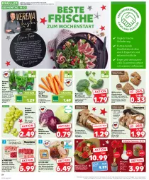 Gazetka promocyjna Kaufland - Prospekt - Gazetka - ważna od 20.12 do 20.12.2023 - strona 26 - produkty: angebot, auer, ball, basilikum, Bau, Bauer, bio, bioland, blume, blumen, braten, broccoli, brot, brötchen, butter, chia, cranberry, eier, eis, ente, feldsalat, fleisch, Fondue, garnier, geback, gewürz, hafer, kräuter, krustenbraten, Krustenbrot, latte, Laufen, mac, Meister, möhren, natur, nuss, petersilie, purland, Ria, rind, rotkohl, rum, saft, salat, Schal, Schale, schnittlauch, schwein, schwein und rind, schweine, Speck, tafeltrauben, Ti, tisch, topf, topf ø 12 cm, trauben, trolli, weihnachten, wein, weine, Weißkohl, ZTE