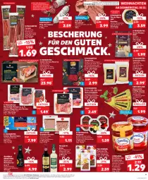 Gazetka promocyjna Kaufland - Prospekt - Gazetka - ważna od 20.12 do 20.12.2023 - strona 9 - produkty: ACC, aceto, aceto balsamico, antipasti, appenzeller, asti, auer, aufschnitt, aufstrich, balsam, balsamico, Bau, Bauer, beef, beere, beeren, braten, buch, Carpaccio, chia, chianti, chorizo, condimento, Condimento Bianco, creme, dell, eis, elle, erde, essig, fisch, frucht, fruchtaufstrich, früchte, früchten, Getrocknete Tomaten, gewürz, grana, grana padano, Holz, jamón serrano, Kamin, Kaminwurz, Käse, konfitüre, kräuter, Kürbis, Kürbiskernöl, lachs, landliebe, latte, mac, marinade, messer, Mett, metten, milch, Mode, mortadella, natur, ndk, nuss, olive, oliven, olivenöl, padano, Parkside, parmigiano, pastete, peperoni, Peroni, Rana, Rauch, Räucherlachs, reis, rel, rezept, rind, roastbeef, rohschinken, salami, salat, salate, sauce, Schal, Schale, schinken, schnittkäse, schott, schuhe, serrano, Spezi, suppe, suppen, tee, Tête de Moine, thunfisch, Ti, tomate, tomaten, Trüffel, versandkostenfrei, Vitello Tonnato, vorspeise, walnuss, weihnachten, wiltmann